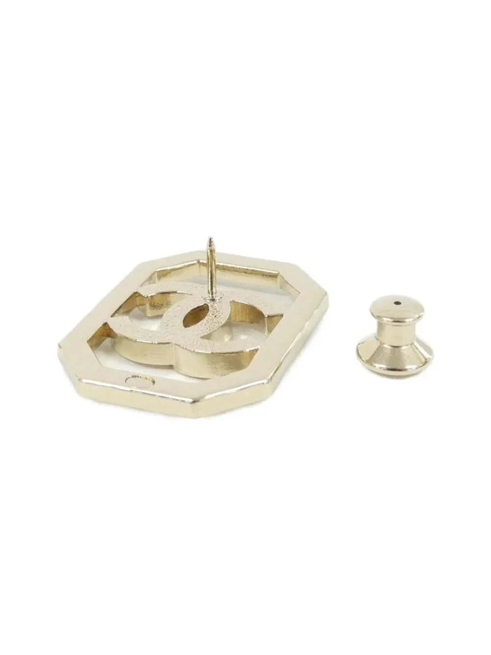 Chanel Pin Brooch Gold